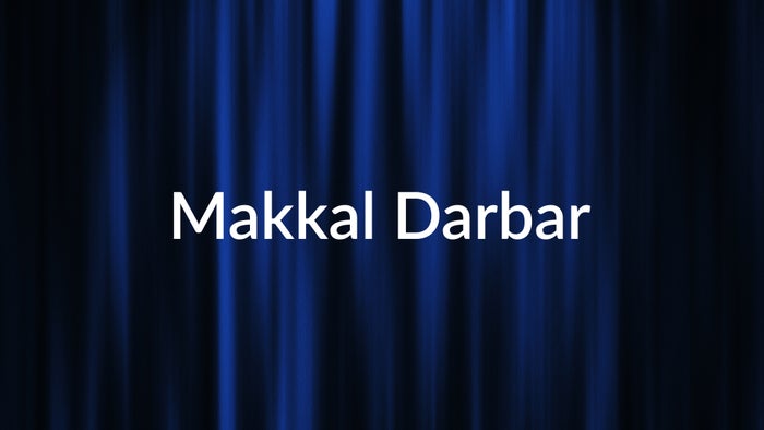 Makkal Darbar on JioTV