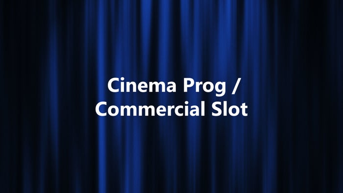 Cinema Prog / Commercial Slot on JioTV