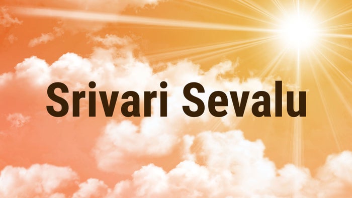 Srivari Sevalu on JioTV