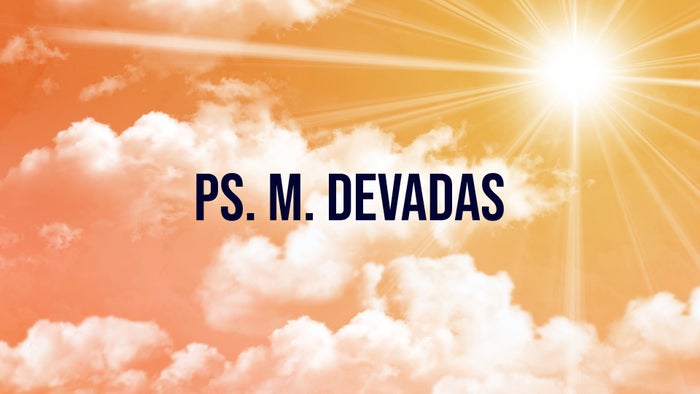 Ps. M. Devadas on JioTV