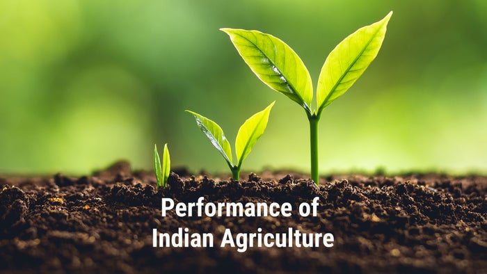 Performance of Indian Agriculture on JioTV