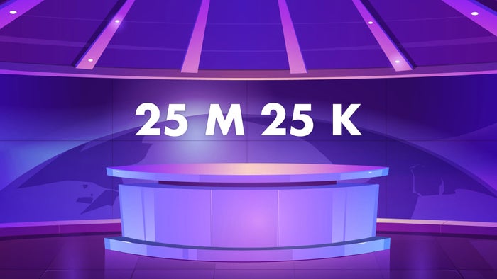 25 M 25 K on JioTV