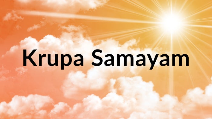 Krupa Samayam Episode No.533 on JioTV