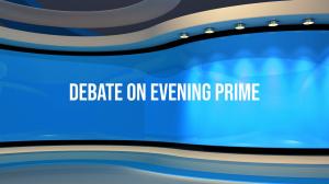 Debate On Evening Prime on North East Live