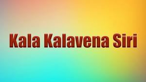 Kala Kalavena Siri on Polimer TV