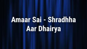Amaar Sai - Shradhha Aar Dhairya Episode 235 on Sony aath