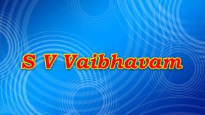 S V Vaibhavam on ABN Andhra Jyothi