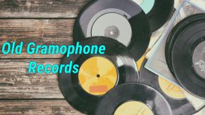 Old Gramophone Records on DD bharati