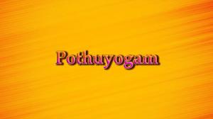 Pothuyogam on Jeevan TV