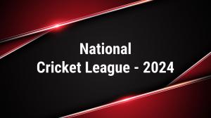 National Cricket League - 2024 on NDTV 24x7