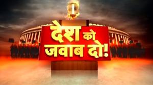 Desh Ko Jawab Do on News 18 India