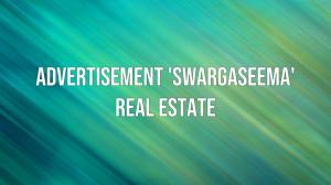 Advertisement 'Swargaseema' Real Estate on ABN Andhra Jyothi