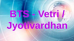 BTS - Vetri / Jyotivardhan on ET Now