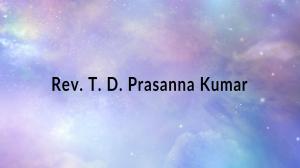 Rev. T. D. Prasanna Kumar on Aradhana TV