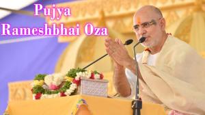 Pujya Rameshbhai Oza on Aastha Bhajan