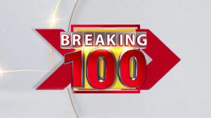 Breaking 100 on NDTV Marathi