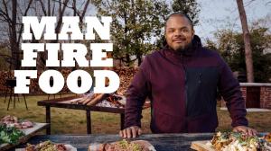 Man Fire Food on Discovery HD World