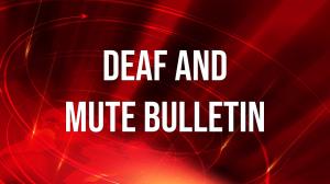 Deaf And Mute Bulletin on Pudhari News