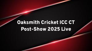 Oaksmith Cricket Live Episode 7 on Sports18 1 HD