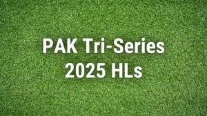 PAK Tri-Series 2025 HLs on Sony Ten 5 HD