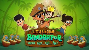 Little Singham Bandarpur Mein Hu Ha Hu on Pogo Hindi