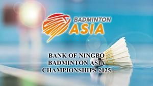 Bank of Ningbo Badminton Asia Championships 2025 on Sony Ten 5 HD