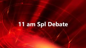 11 am Spl Debate on TV9 Bharatvarsh - future program