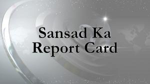 Sansad Ka Report Card on India News UP - past program