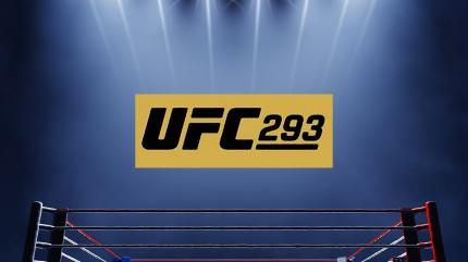 Main Event UFC 293 on Sony Ten 1 HD