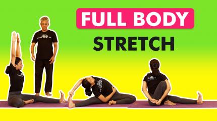 Full Body Stretch on Flexibility Yoga