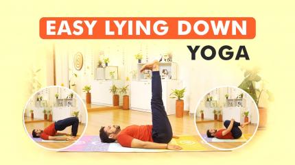 Easy Lying Down Yoga on Flexibility Yoga