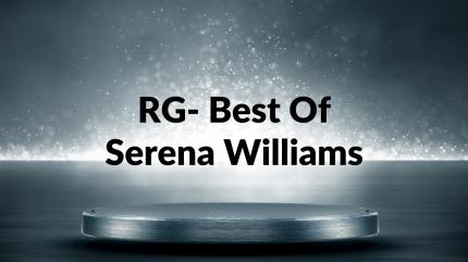 RG- Best Of Serena Williams on Sony Ten 1
