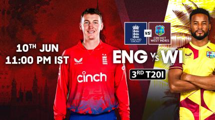Upcoming - West Indies Tour of England 2025 on Sony Ten 5 - past program