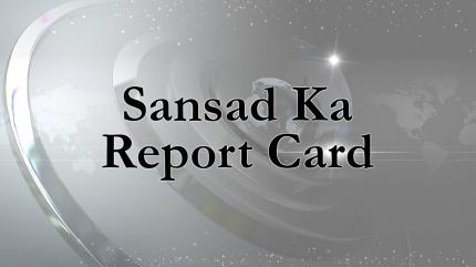 Sansad Ka Report Card on India News UP - past program