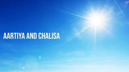 Aartiya and Chalisa on Aastha Bhajan - past program