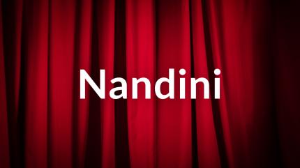 Nandini on Udaya HD - past program
