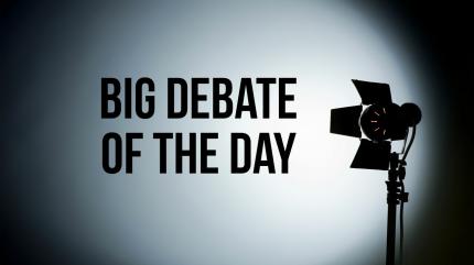 Big Debate Of The Day on India news - past program