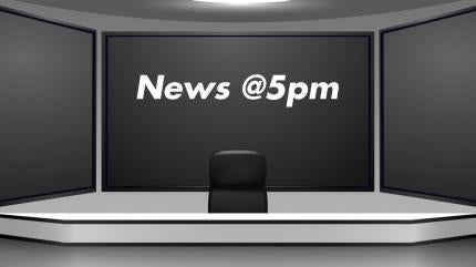 News @5pm on HM TV - past program