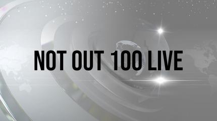 Not Out 100 Live on Living India News - past program