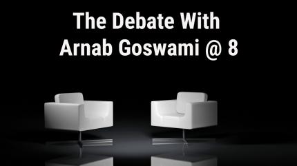 The Debate With Arnab Goswami @ 8 on Republic TV - future program