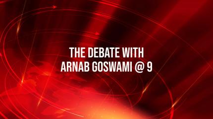 The Debate With Arnab Goswami @ 9 on Republic TV - future program