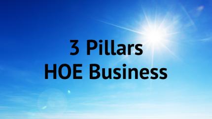 3 Pillars HOE Business on Enrich TV - past program