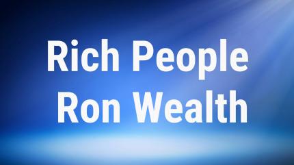 Rich People Ron Wealth on Enrich TV - past program