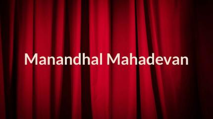 Manandhal Mahadevan on J Movies - past program