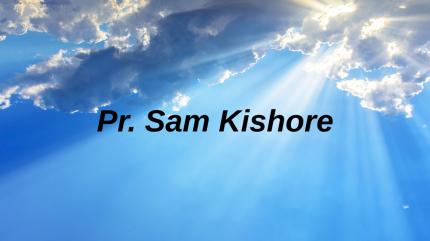 Pr. Sam Kishore on GoodNews Channel - past program