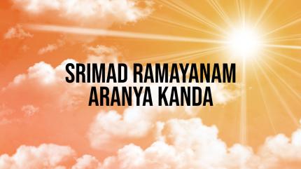 Srimad Ramayanam Aranya Kanda Episode 110 on Sri Venkateshwar Bhakti - past program