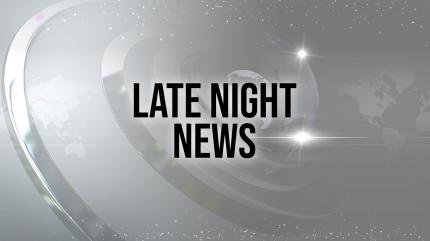 Late Night News on V6 News - past program