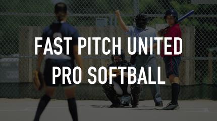 Fast Pitch United Pro Softball on All Women's Sports Network - past program