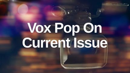 Vox Pop On Current Issue on News India 24x7 - future program