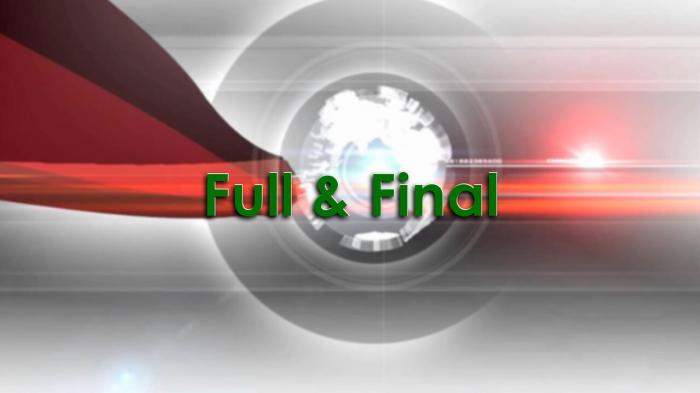 Full & Final on JioTV